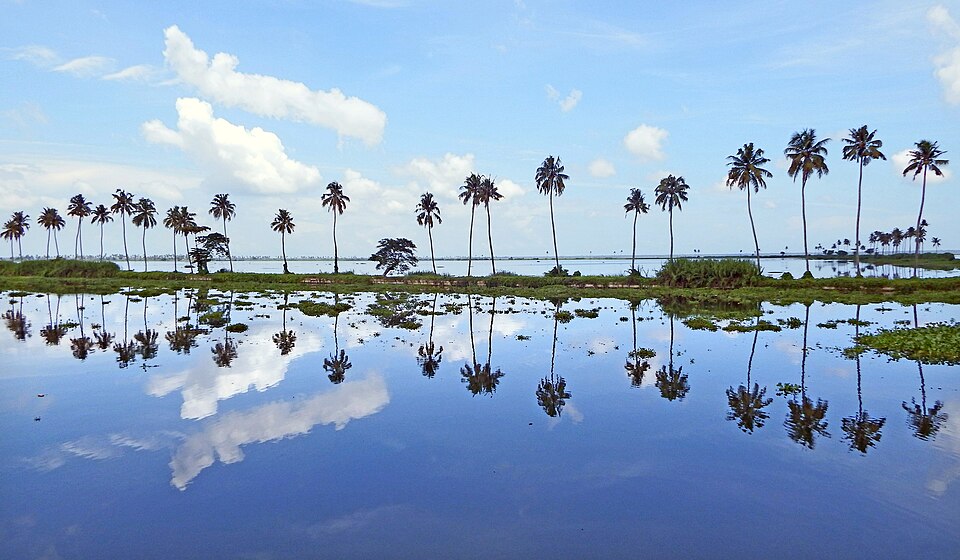 Vembanad Lake at Kumarakom